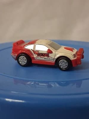 Vintage Micro Machines AP Rally Car Red & White 2002 Hasbro HMM