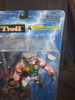 McFarlane Toys Rob Liefeld's Youngblood Ultra Action Figures Troll New 1995 - Thumbnail 4