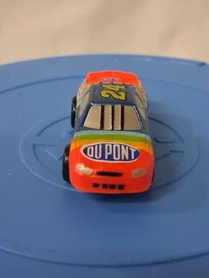 1999 Micro Machines NASCAR #24 DuPont Jeff Gordon Car Blue Orange-Vintage - Thumbnail 2