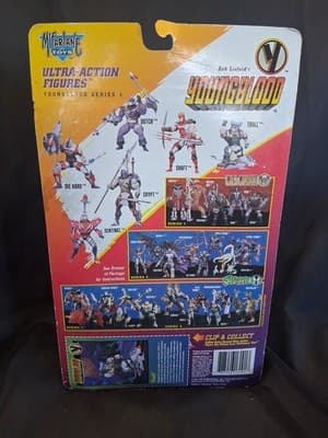 McFarlane Toys Rob Liefeld's Youngblood Ultra Action Figures Troll New 1995 - Thumbnail 5