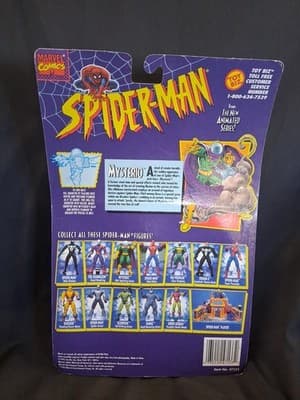 Toy Biz Spider-Man New Animated Series Mysterio Mist Squirting Action! - Thumbnail 6