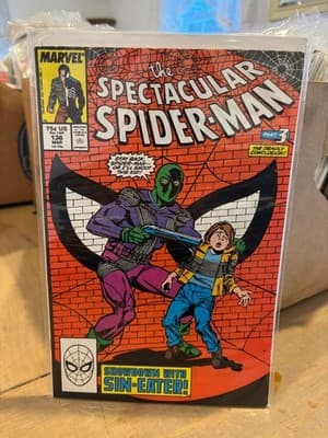 SPECTACULAR SPIDER-MAN #136 & #200 MARVEL COMICS 1988