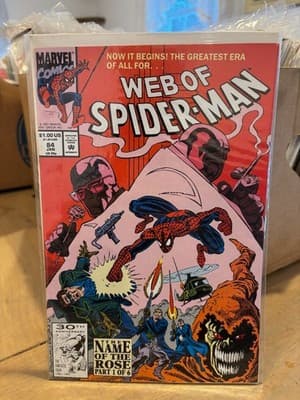 Web of Spider-Man #84 (Marvel Comics January 1992)