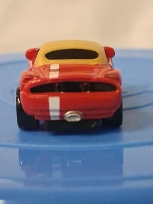 Playmates Speedeez Micro Machines Red Sports Car Ferrari Roller Ball #4 - Thumbnail 4
