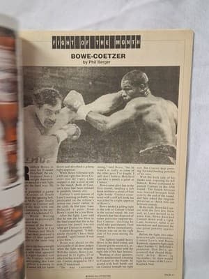 Boxing Illustrated Magazine October 1992 Mike Tyson Cover - Thumbnail 3