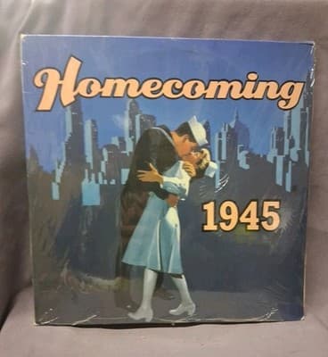 HOMECOMING 1945 SEALED 4 LP RECORD SET World War II Best of Jazz Big Band Hits - Thumbnail 2