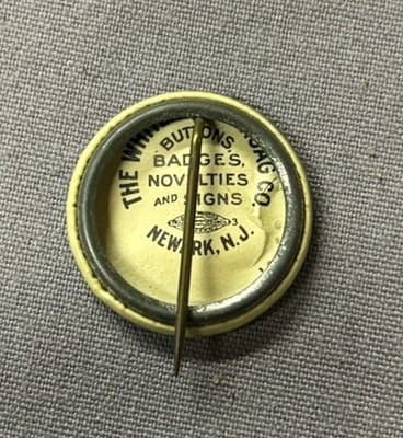 VINTAGE R.B Hayes POLITICAL CAMPAIGN PIN BUTTON 1.25 Whitehead & Hoag 1900s - Thumbnail 2