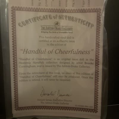 ashton drake dolls Handful of Cheerfulness - Thumbnail 4