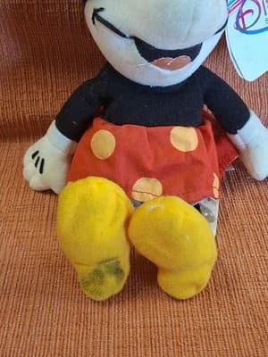 Vintage Disney "1930s Minnie" Minnie Mouse NWT 8" Stuffed Plush - Thumbnail 3