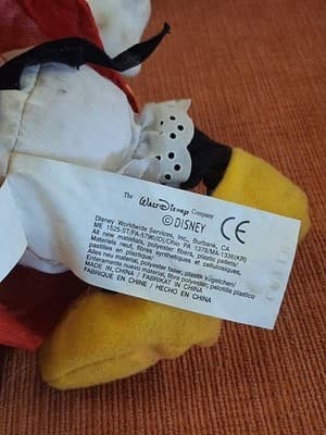 Vintage Disney "1930s Minnie" Minnie Mouse NWT 8" Stuffed Plush - Thumbnail 7