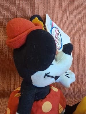 Vintage Disney "1930s Minnie" Minnie Mouse NWT 8" Stuffed Plush - Thumbnail 5