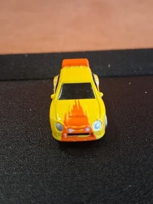 Hasbro Micro Machine HMM Yellow/Orange Rx-XR Racer Car-vintage - Thumbnail 2