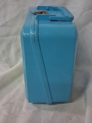 Vtg Blue Sesame Street Lunch Box Complete with Thermos - Thumbnail 10