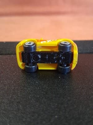 Hasbro Micro Machine HMM Yellow/Orange Rx-XR Racer Car-vintage - Thumbnail 5