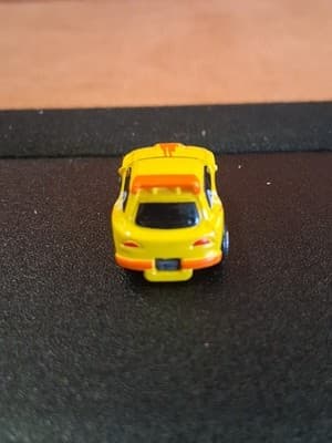 Hasbro Micro Machine HMM Yellow/Orange Rx-XR Racer Car-vintage - Thumbnail 4