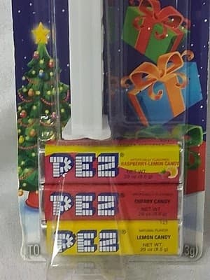 PEZ Crystal SNOWMAN Target 2008 Value Pack 2x Candy Christmas Holiday 🎄 - Thumbnail 3
