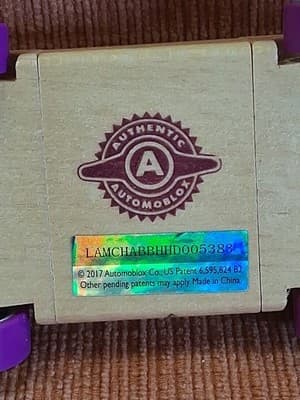 Automoblox Minis SC1 Chaos Real Wood Cars - STEM Toy - Thumbnail 7