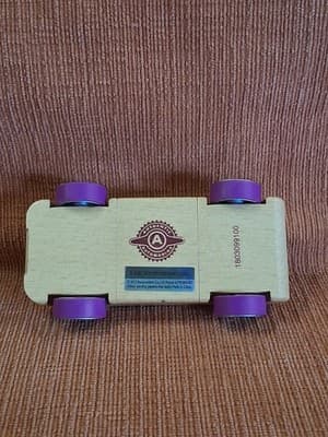 Automoblox Minis SC1 Chaos Real Wood Cars - STEM Toy - Thumbnail 6