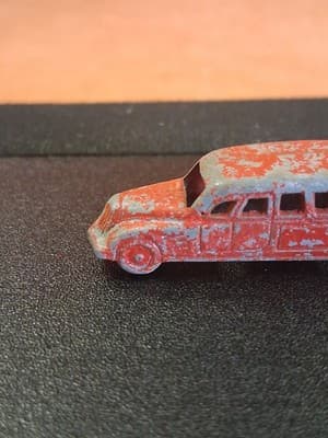 TOOTSIE TOY 1930 CRACKER JACK Prize Red Ambulance - Thumbnail 4