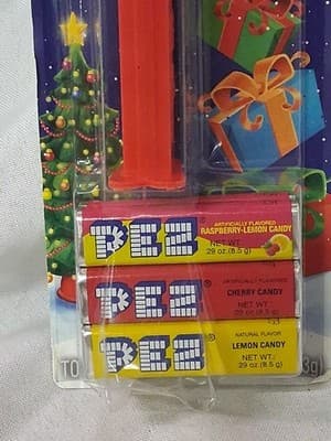 PEZ *Crystal Santa 🎅🏻 With Glasses* Candy Dispenser - 2x Candy (2009) - Thumbnail 2