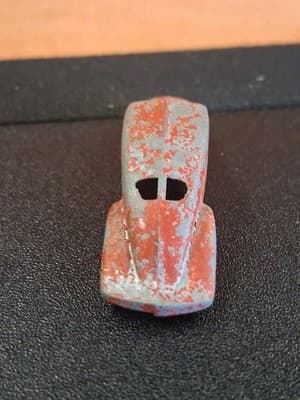 Vintage Cracker Jack Gumball Metal Red Prize Toy Tootsie toy Airflow Coupe (F3) - Thumbnail 3
