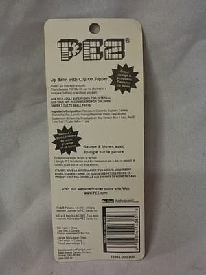 VTG Clown PEZ Bubble Man Clown Whistle Clip On Orange Strawberry Grape Lip Balm - Thumbnail 3