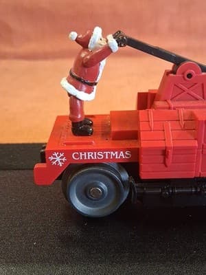 M.T.H. Electric Trains MTH RAILKING Xmas Operating Hand CAR, Missing Elf Legs - Thumbnail 8