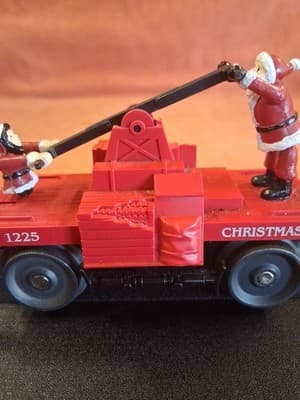 M.T.H. Electric Trains MTH RAILKING Xmas Operating Hand CAR, Missing Elf Legs - Thumbnail 3