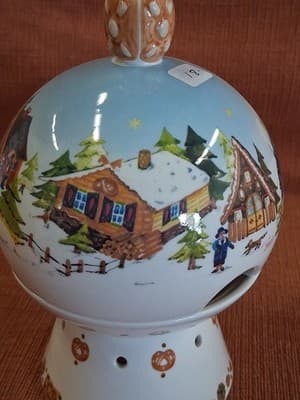 Villeroy & Boch German Apple Warmer Apfelbrater 2003 Christmas MISSING INSERT - Thumbnail 10