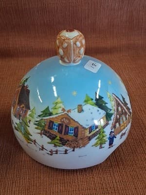 Villeroy & Boch German Apple Warmer Apfelbrater 2003 Christmas MISSING INSERT - Thumbnail 12