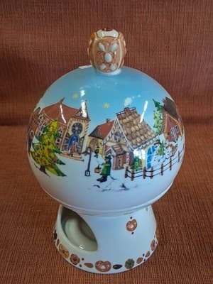 Villeroy & Boch German Apple Warmer Apfelbrater 2003 Christmas MISSING INSERT - Thumbnail 6