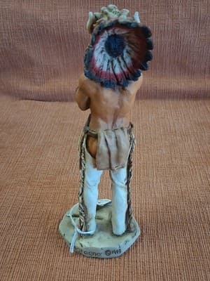 Vintage Castagna Broken Arrow Indian Warrior 1993 - Thumbnail 6