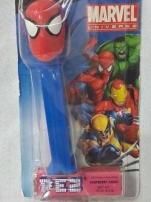 MARVEL PEZ SPIDERMAN DISPENSER Triple CANDY Brand new sealed - Thumbnail 2