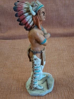 Vintage Castagna Broken Arrow Indian Warrior 1993 - Thumbnail 9