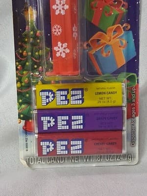 PEZ SANTA Snowflake Red Stem 2009 WALGREEN EXCLUSIVE - Thumbnail 2