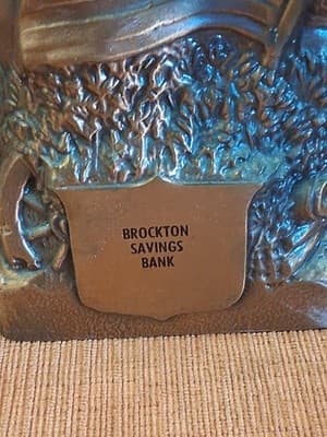 VTG The Spirit of '76 1776 Metal Coin Bank Northfield Savings VT Vermont - Thumbnail 6