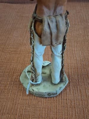 Vintage Castagna Broken Arrow Indian Warrior 1993 - Thumbnail 7