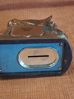 VTG The Spirit of '76 1776 Metal Coin Bank Northfield Savings VT Vermont - Thumbnail 10