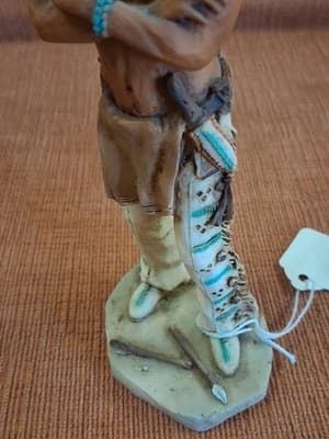 Vintage Castagna Broken Arrow Indian Warrior 1993 - Thumbnail 3
