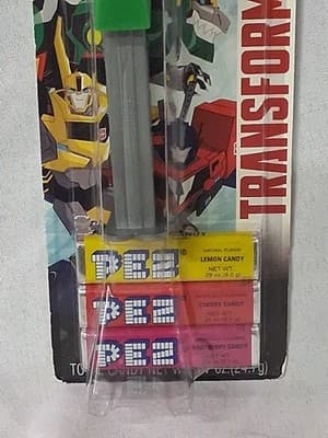 PEZ Dispenser Transformers Grimlock Dinobots Dinosaur Dragon Leader Gray Green - Thumbnail 3