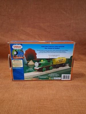 Thomas and Friends Wooden Railway Battery Powered Percy Express Pack IN Orig BOX - Thumbnail 6