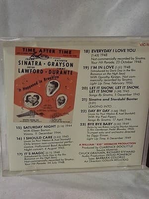 FRANK SINATRA - Sings The Songs Of Sammy Cahn And Jule Styne - CD - Excellent - Thumbnail 3