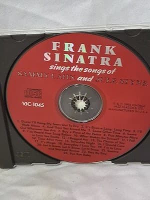 FRANK SINATRA - Sings The Songs Of Sammy Cahn And Jule Styne - CD - Excellent - Thumbnail 4