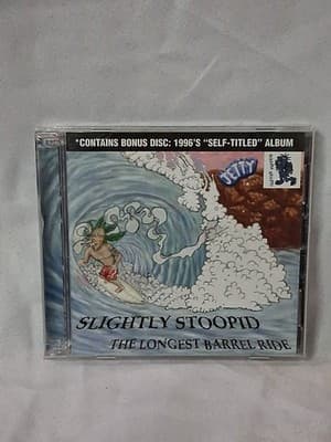 Slightly Stoopid The Longest Barrel Ride CD Rock Skunk Records 1998 Bonus Disc