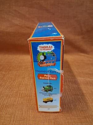 Thomas and Friends Wooden Railway Battery Powered Percy Express Pack IN Orig BOX - Thumbnail 4