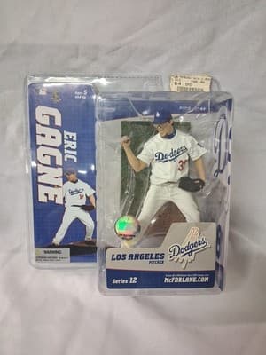 Eric Gagne Los Angeles Dodgers McFarlane MLB Series 12 White Jersey *New/Sealed*