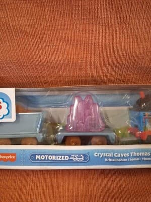Thomas & Friends Crystal Caves Motorized Engine fisher-price - New - Thumbnail 3