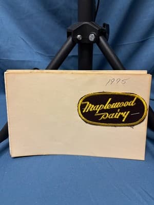 Exclusive Pre Production Design Logo Patch Maplewood Dairy