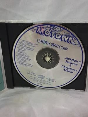 Michael Jackson And The Jackson 5 Christmas Album Used CD Motown Records - Thumbnail 4