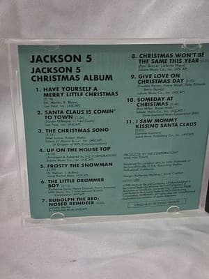 Michael Jackson And The Jackson 5 Christmas Album Used CD Motown Records - Thumbnail 3